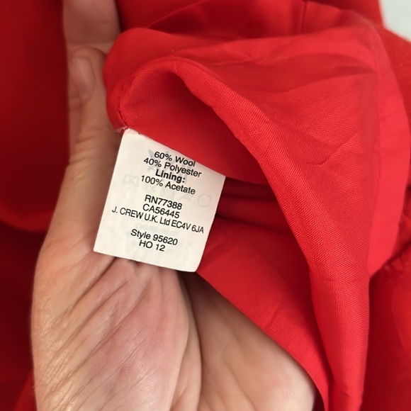 JCrew factory wool Blend dress size 6 - Picture 5 of 8